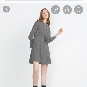 Zara polka dot dress. Like new.